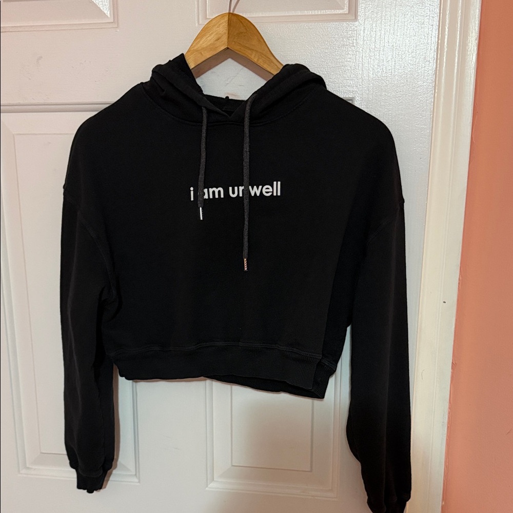 Call her daddy cropped hoodie